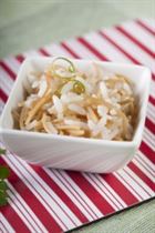 fideos fritos con arroz